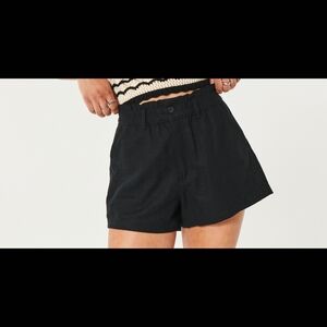 Hollister Black High Waist Shorts